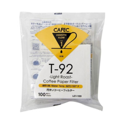 Filtro de papel Cafec T-92. 100 unidades