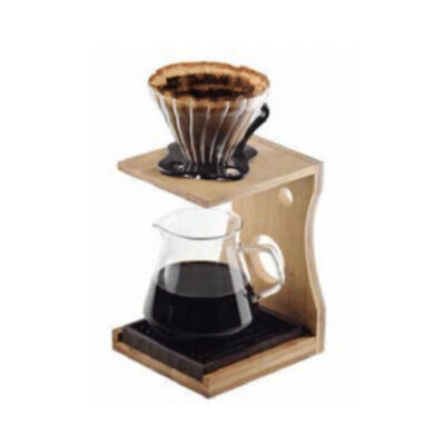 Estación de filtrado Ecocoffee de madera, de 1 grupo