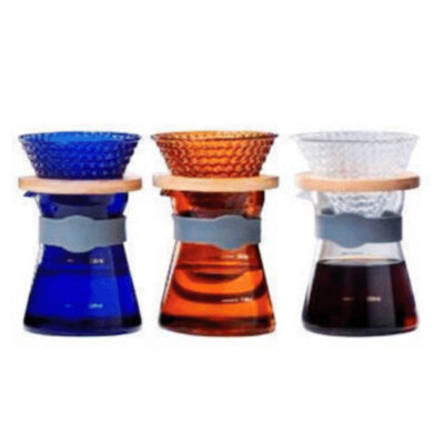 Dripper set (dripper base de madera y servidor)