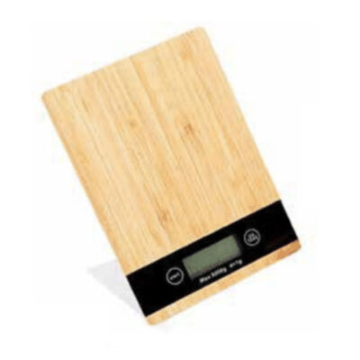 Balanza digital de madera