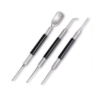 Set de tres lápices para arte latte