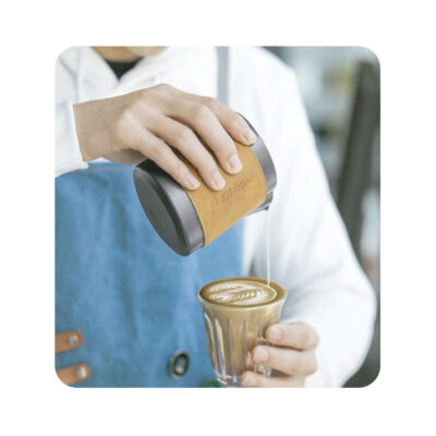 Pichel espumador turbo con cubierta 450ml