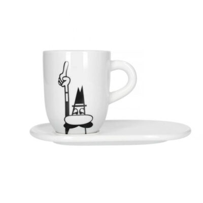 Taza Capuccino cerámica blanca
