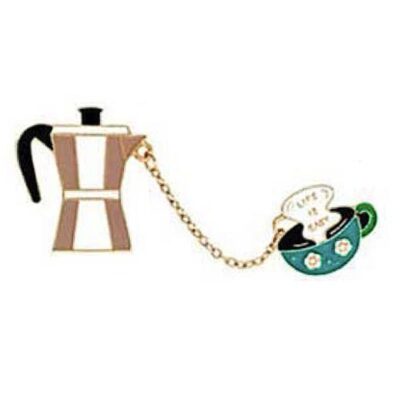 Broche Mokka Taza