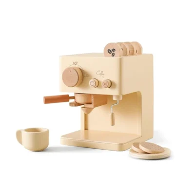 Set Máquina de espresso 1 grupo de madera