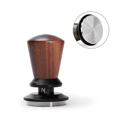 Tamper puño de madera nogal